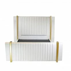 House Of Bling Furniture Boutique Beds Luxury Thomas Metal Trim Bed