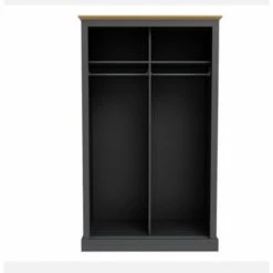 House Of Bling Furniture Boutique Plymouth Sliding Wardrobe Grey