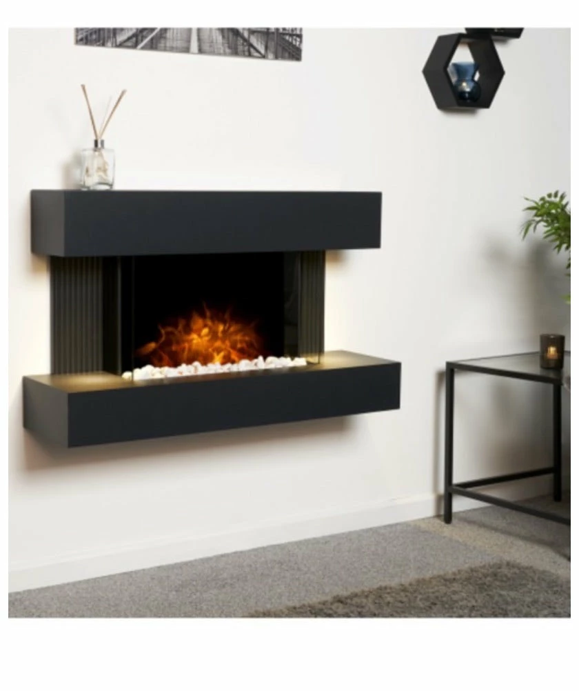 House Of Bling Furniture Boutique Manchester Wall Mounted Electric Fireplace Black Fire Places 3 House Of Bling Furniture Boutique Manchester Wall Mounted Electric Fireplace Black Fire Places