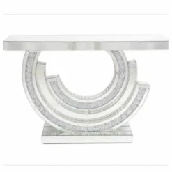 House Of Bling Furniture Boutique Console Tables Crescent Console Table