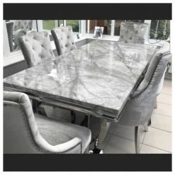 House Of Bling Furniture Boutique Buxford Marble Table Dining Tables
