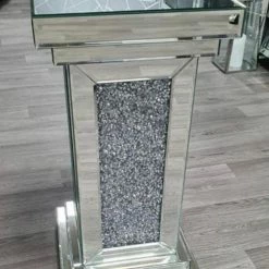 House Of Bling Furniture Boutique Crushed Diamond Side Table Side Tables