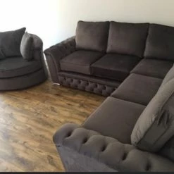 House Of Bling Furniture Boutique Louis Corner Sofa