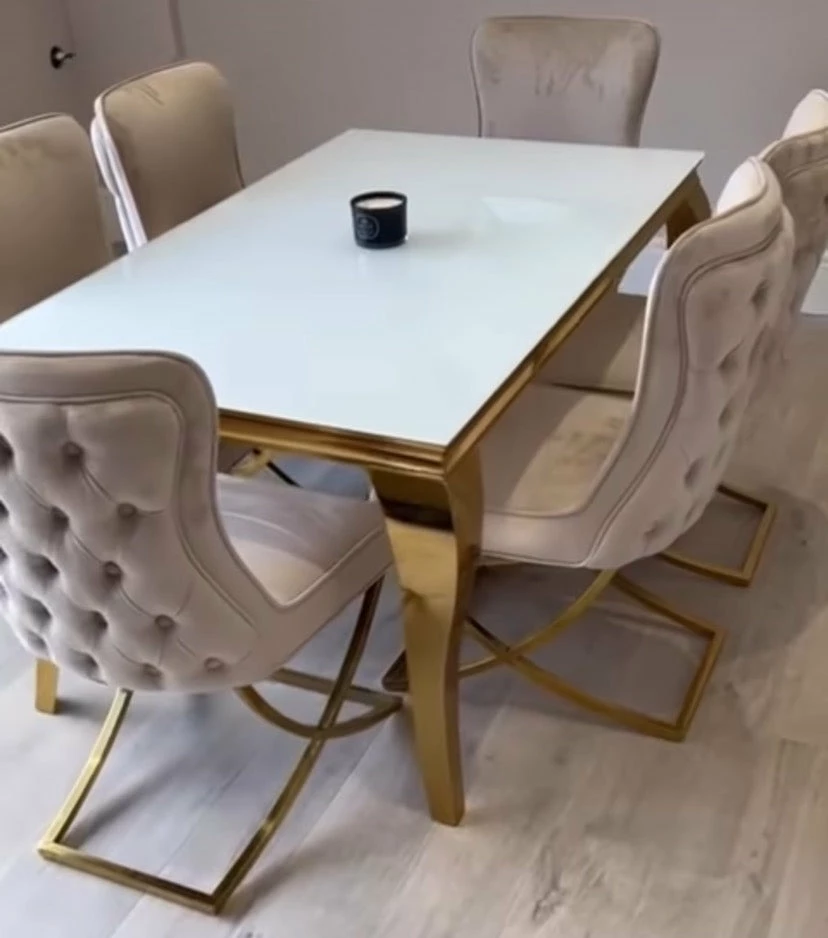 House Of Bling Furniture Dining Tables And Chairs Sets Cambridge Glass Table With Our Marbella Chairs 3 House Of Bling Furniture Dining Tables And Chairs Sets Cambridge Glass Table With Our Marbella Chairs