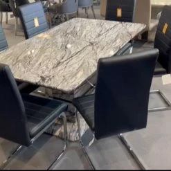 House Of Bling Furniture Rosebury Dining Table And Chairs Dining Tables And Chairs Sets