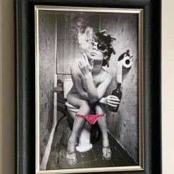 House Of Bling Furniture Boutique Loo Lady LP 3d Liquid Art Work