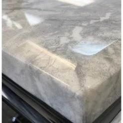 House Of Bling Furniture Boutique Dining Tables And Chairs Sets Madrid Light Grey Marble Table With Knocker Chairs