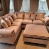 House Of Bling Furniture Boutique Royal Swan Corner Sofa