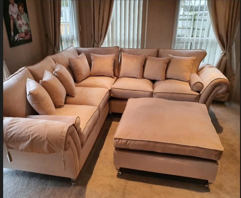 House Of Bling Furniture Boutique Royal Swan Corner Sofa 3 House Of Bling Furniture Boutique Royal Swan Corner Sofa