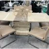 House Of Bling Furniture Milano Extending Dining Table And Chairs