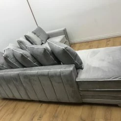 House Of Bling Furniture Boutique Oxford Corner Chaise Shape Sofa.