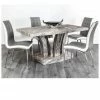 House Of Bling Furniture Boutique Jack Marble Affect Dining Table Dining Tables And Chairs Sets 1 House Of Bling Furniture Boutique Jack Marble Affect Dining Table Dining Tables And Chairs Sets