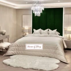 House Of Bling Furniture Boutique Charles Wall Boards With Divan Bed Base Beds