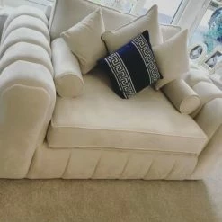 House Of Bling Furniture Boutique U Shape Sofas Oyster Oxford L Shape Chaise Sofa