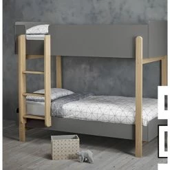 House Of Bling Furniture Boutique Bunk Beds/Kids Beds Hera Grey Bunk Beds