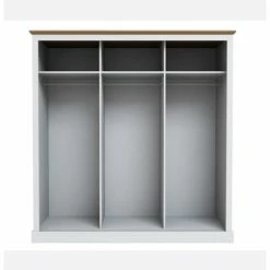 House Of Bling Furniture Boutique Plymouth 3 Door Sliding Wardrobe White