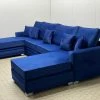 House Of Bling Furniture Boutique Sofas Ellis U Shape Sofa With Matching Piping