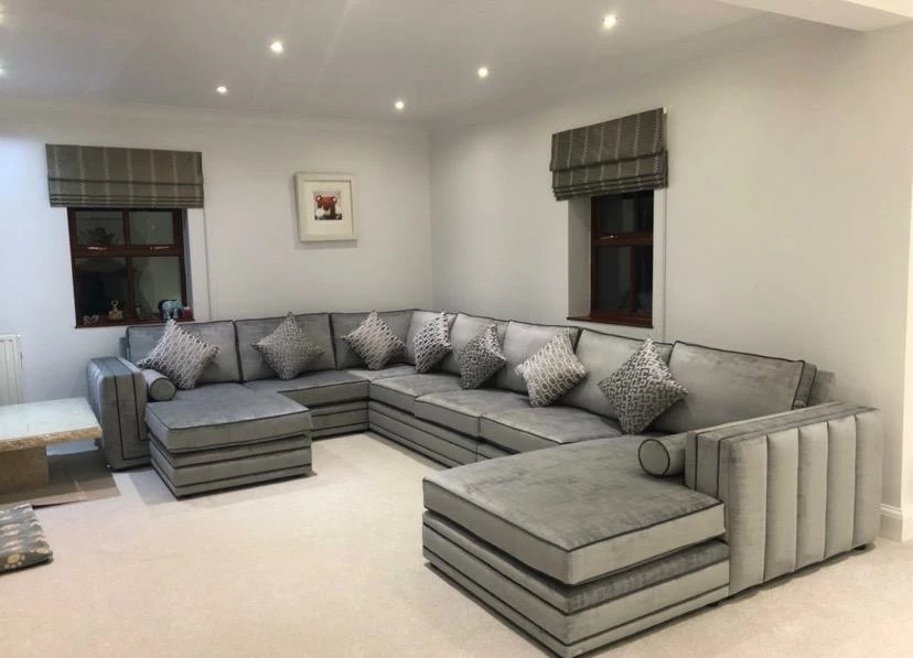 House Of Bling Furniture Boutique Luxury Linear Thomas U Shape Sofa With Chaise End 3 House Of Bling Furniture Boutique Luxury Linear Thomas U Shape Sofa With Chaise End