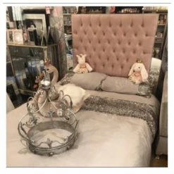 House Of Bling Furniture Boutique Ashley Jane Mirrored Headboard Beds