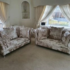 House Of Bling Furniture Boutique Reiley Sofa Set Sofas