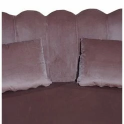 House Of Bling Furniture Boutique Oyster Sofa In Pink Velvet