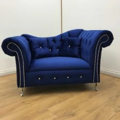 House Of Bling Furniture Boutique Sofas 1 Seater Lulu Sofa Chair