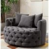 House Of Bling Furniture Boutique Sofas Fully Buttoned Tara Swivel Chairs