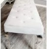 House Of Bling Furniture Boutique Cambridge Dining Bench In Light Grey Velvet