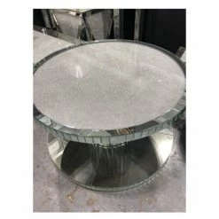 House Of Bling Furniture Boutique Glamour Sparkle Round Coffee Table Coffee Tables