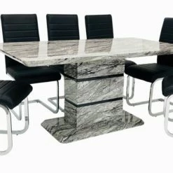 House Of Bling Furniture Rosebury Dining Table And Chairs Dining Tables And Chairs Sets