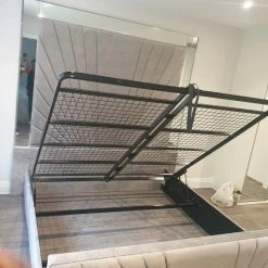 House Of Bling Furniture Boutique Beds Royal Peacock Mirrored Bed