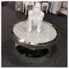 House Of Bling Furniture Boutique Crushed Diamond Round Coffee Table Coffee Tables