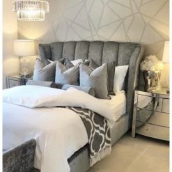 House Of Bling Furniture Boutique Moc Croc Oyster Bed