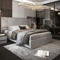 House Of Bling Furniture Boutique Beds Dumfries Wallboard Complete With Mirrors