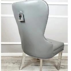House Of Bling Furniture Boutique Dining Chairs Oxford Leather Knocker Chairs