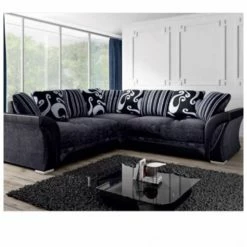 House Of Bling Furniture Boutique Nasser Sofa Bed Black