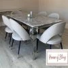 House Of Bling Furniture Boutique Dining Tables And Chairs Sets Cambridge Marble Table With Chairs