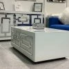 House Of Bling Furniture Boutique White Geo Coffee Table