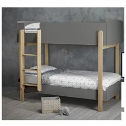 House Of Bling Furniture Boutique Bunk Beds/Kids Beds Hera Grey Bunk Beds