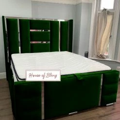 House Of Bling Furniture Boutique Luxury Ryan Wing Bed