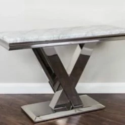 House Of Bling Furniture Boutique Console Tables X Marble Console Table