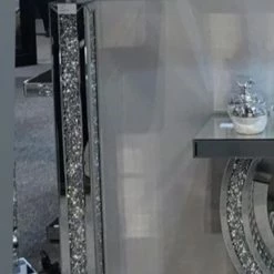 House Of Bling Furniture Boutique Crushed Diamond Floor Standing Lamp