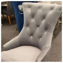 House Of Bling Furniture Boutique Dining Tables Oxford Dining Table Marble Top With Ring Back Knocker Chairs