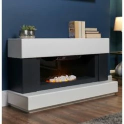 House Of Bling Furniture Boutique Verona Electric Contemporary Fireplace