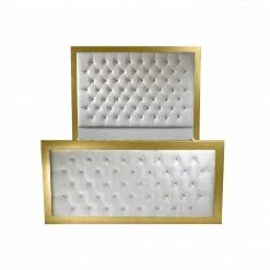 House Of Bling Furniture Boutique Beds Grand Tara Luxury Metal Trim Bed