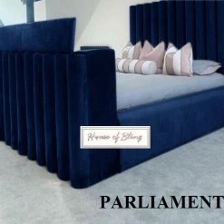 House Of Bling Furniture Boutique Dior Fluted TV Bed Luxury Beds