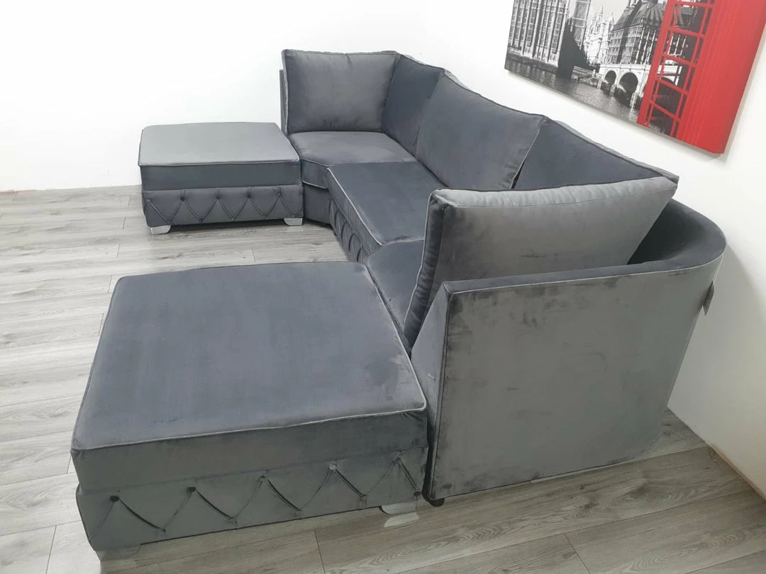 House Of Bling Furniture Boutique Sofas Lucy U Shape Sofa 4 House Of Bling Furniture Boutique Sofas Lucy U Shape Sofa