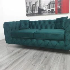 House Of Bling Furniture Boutique Clara Chesterfield Sofa Set Sofa Sets