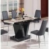 House Of Bling Furniture Boutique Bonita Dining Table Black Marble Affect Dining Tables And Chairs Sets 2 House Of Bling Furniture Boutique Bonita Dining Table Black Marble Affect Dining Tables And Chairs Sets