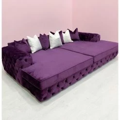 House Of Bling Furniture Boutique Aston Cinema Fully Buttoned Back Cinema Sofa Cinema Sofas